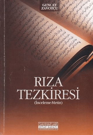 Rıza Tezkiresi %30 indirimli Gencay Zavotçu