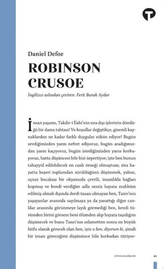 Robinson Crusoe Daniel Defoe