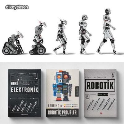 Robot Programlama Seti (3 Kitap Takım) Akın Akçaoğlu