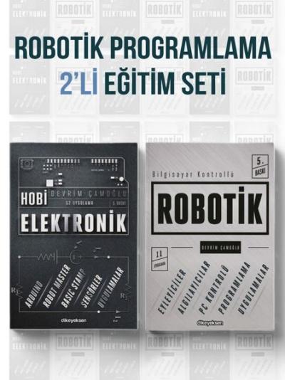 Robotik Programlama Eğitim Seti - 2 Kitap Takım Devrim Çamoğlu