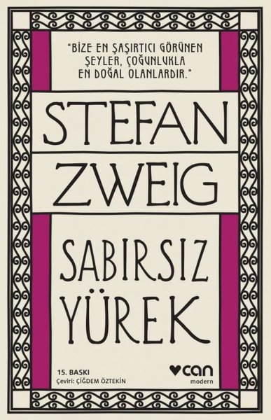 Sabırsız Yürek %35 indirimli Stefan Zweig