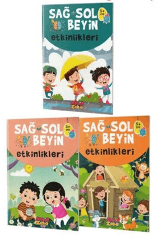 Sağ ve Sol Beyin Etkinlikleri Seti (5+Yaş) Kolektif