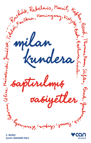 Saptırılmış Vasiyetler %29 indirimli Milan Kundera