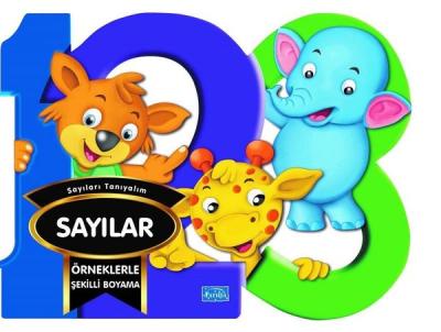 Sayılar - Örneklerle Şekilli Boyama Kolektif