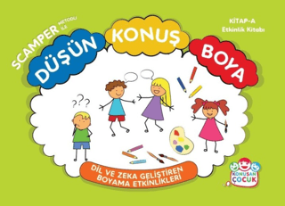 Scamper Metodu ile Düşün Konuş Boya 3'lü Set Kolektif