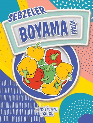 Sebzeler Boyama Kitabı Bilgenur Çorlu