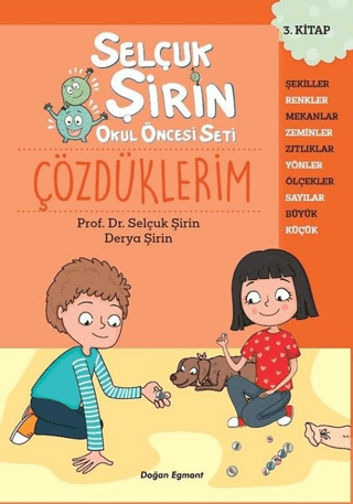 Çözdüklerim - Selçuk Şirin Okul Öncesi Seti 3 Derya Şirin