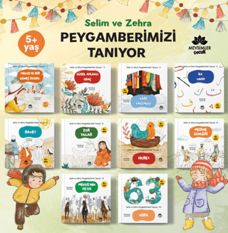 Selim ve Zehra Peygamberimizi Tanıyor Seti - 10 Kitap Takım Kolektif