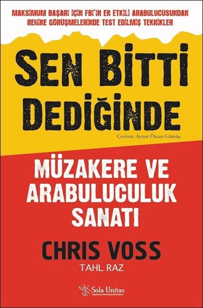 Sen Bitti Dediğinde Chris Voss