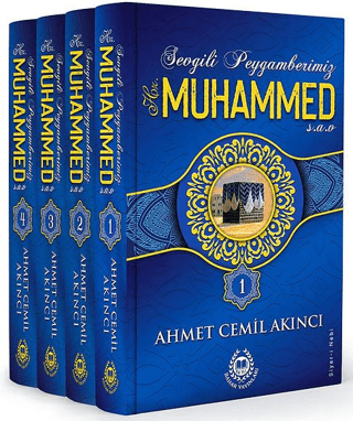 Sevgili Peygamberimiz Hz. Muhammed - 4 Kitap Takım Ahmet Cemil Akıncı