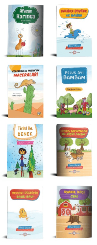 Sevimli Hayvanlar Hikaye Seti (12 Kitap Takım) Kolektif