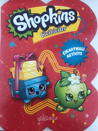 Shopkins Cicibiciler Çıkartmalı Aktivite - Kırmızı Kitap Kolektif