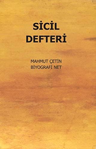 Sicil Defteri Mahmut Çetin