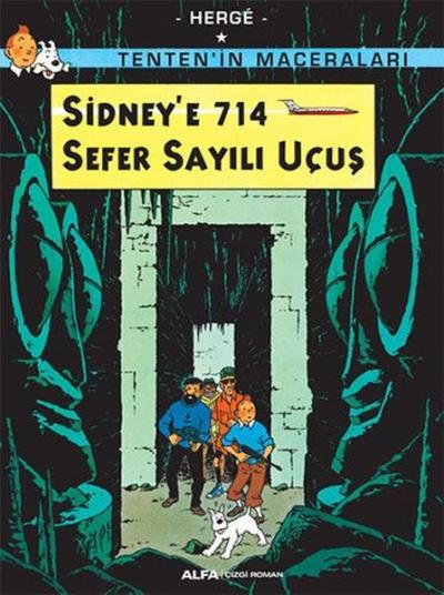 Sidney'e 714 Sefer Sayılı Uçuş - Tenten'in Maceraları Herge