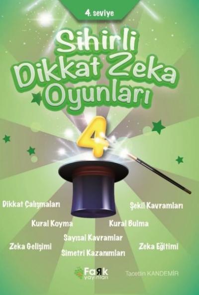 Sihirli Dikkat Zeka Oyunları 4. Seviye Tacettin Kandemir