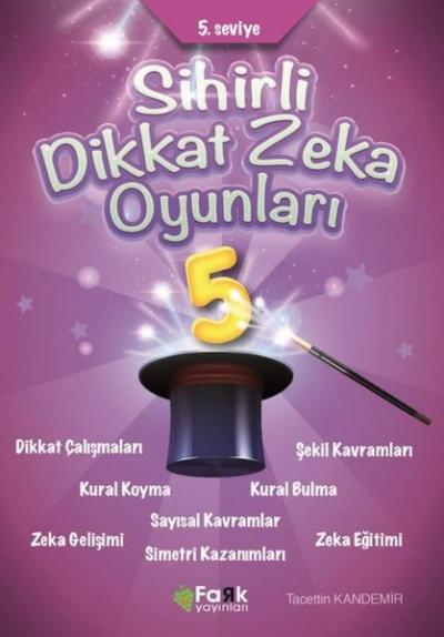 Sihirli Dikkat Zeka Oyunları 5. Seviye Tacettin Kandemir