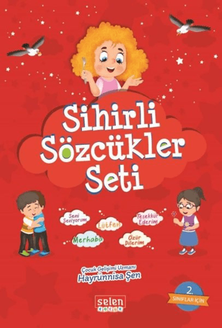 Sihirli Sözcükler Seti (5 Kitap Takım + soru kitapçığı) Hayrünnisa Şen