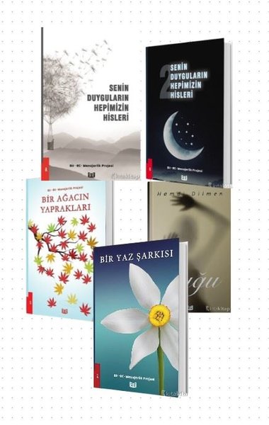 Şiir Kitapları Seti - 5 Kitap Takım Kolektif