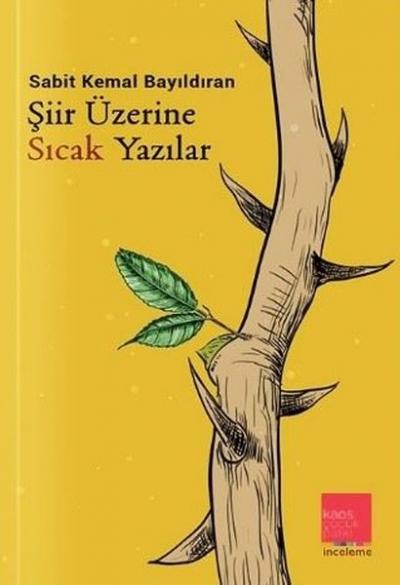 Şiir Üzerine Sıcak Yazılar Sabit Kemal Bayıldıran