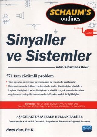 Sinyaller ve Sistemleri Hwei Hsu