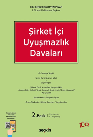 Şirket İçi Uyuşmazlık Davaları Filiz Berberoğlu Yenipınar