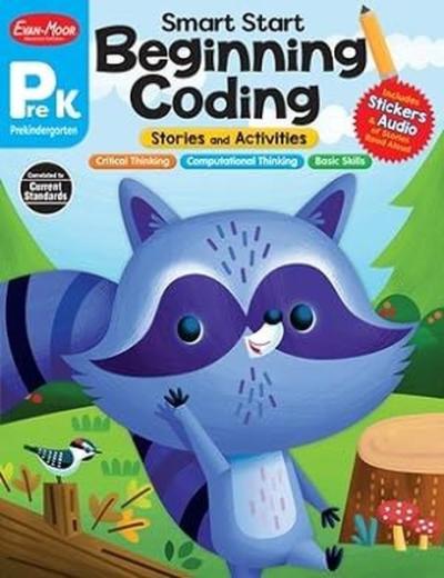 Smart Start Beginning Coding Storıes and Actıvıtıes, Grade Prek Evan M