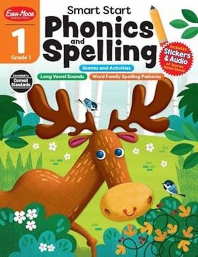 Smart Start: Phonics and Spelling, Grade 1 Evan Moor