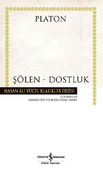 Şölen - Dostluk %26 indirimli Platon (Eflatun)