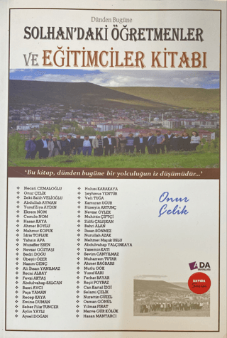 Solhan'daki Öğretmenler ve Eğitimciler Kitabı Onur Çelik