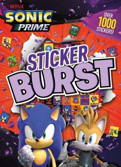 Sonic Prime Sticker Burst Kolektif