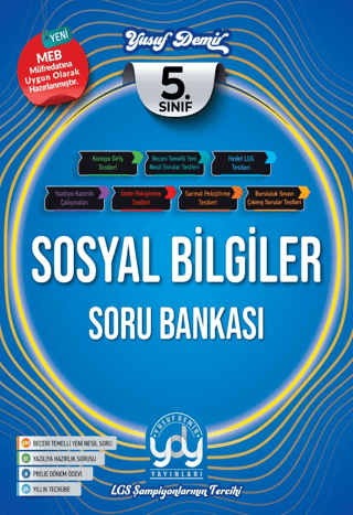 Sosyal Bilgiler 5. Sınıf Soru Bankası Yusuf Demir