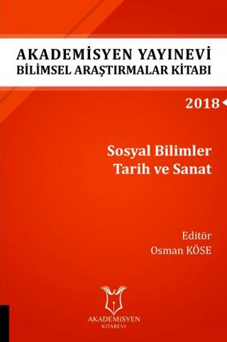 Sosyal Bilimler Tarih ve Sanat (AYBAK 2018 Eylül) Osman Köse