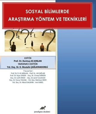 Sosyal Bilimlerde Araştırma Yöntem ve Teknikleri Ali Çağlar