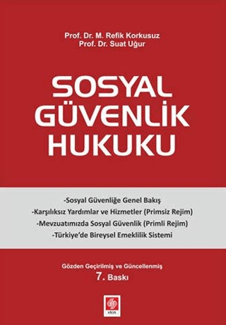 Sosyal Güvenlik Hukuku Suat Uğur