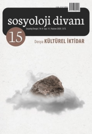 Sosyoloji Divanı Sayı: 15 Haziran 2020 Kolektif