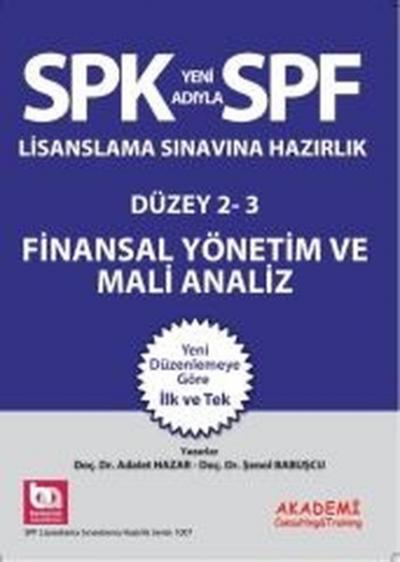 SPF Lisanslama Sınavlarına Hazırlık Düzey 2-3 Finansal Yönetim ve Mali