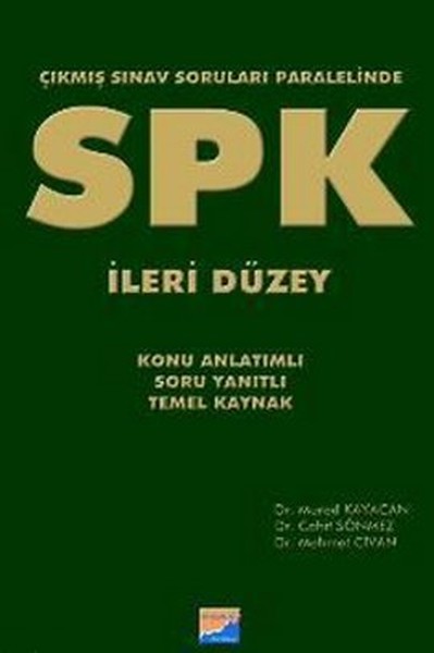 SPK İleri DüzeyÇıkmış Sınav Soruları Paralelinde Mehmet Civan