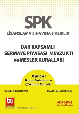 SPF Lisanslama Sınavlarına Hazırlık Düzey 1 %20 indirimli Şenol Babuşc