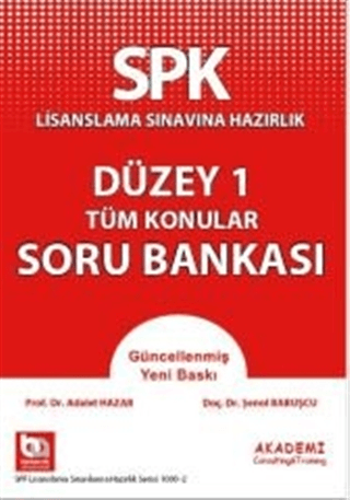 SPK Yeni Adıyla SPF Lisanslama Sınavına Hazırlık Düzey 1 - Tüm Konular