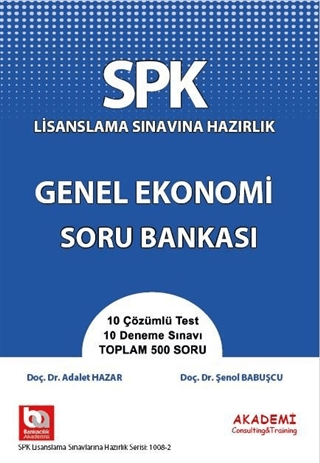 SPK Yeni Adıyla SPF Lisanslama Sınavına Hazırlık Düzey 3 Genel Ekonomi