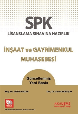 İnşaat ve Gayrimenkul Muhasebesi Adalet Hazar