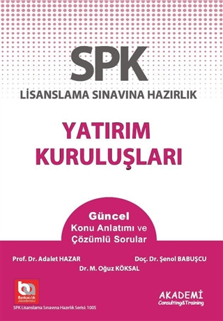 SPF Lisanslama Sınavlarına Hazırlık Düzey 1-2-3 %20 indirimli Şenol Ba