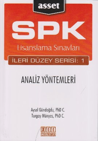 SPK Lisanslama Sınavları İleri Düzey Serisi: 1 - Analiz Yöntemleri %8 