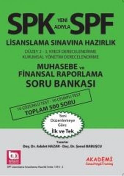 SPK Yeni Adıyla SPF Lisanslama Sınavına Hazırlık Muhasebe ve Finansal 