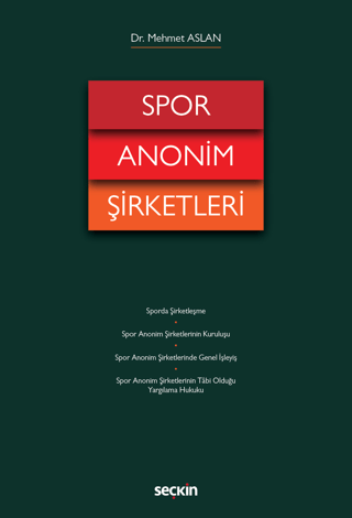 Spor Anonim Şirketleri Mehmet Aslan