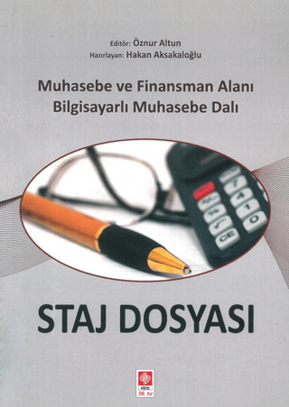 Staj Dosyası Muhasebe ve Finansman Alanı Bilgisayarlı Muhasebe Dalı Ha