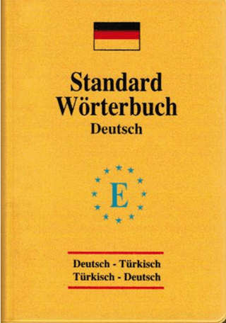 Standard Wörterbuch Deutsch Almanca Sözlük %15 indirimli Zeki Cemil Ar