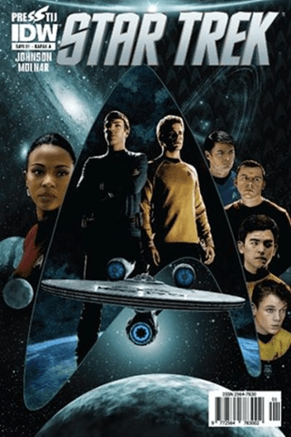 Star Trek Sayı: 1 - Kapak A Mike Johnson