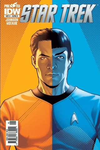 Star Trek Sayı: 1 - Kapak B Mike Johnson