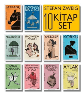 Stefan Zweig Seti - 10 Kitap Takım Stefan Zweig